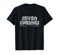 Seven Springs Pennsylvania Pa 70S 80S Type T-Shirt - Graphic Print Unisex - T-Shirt, Sweatshirt, Hoodie