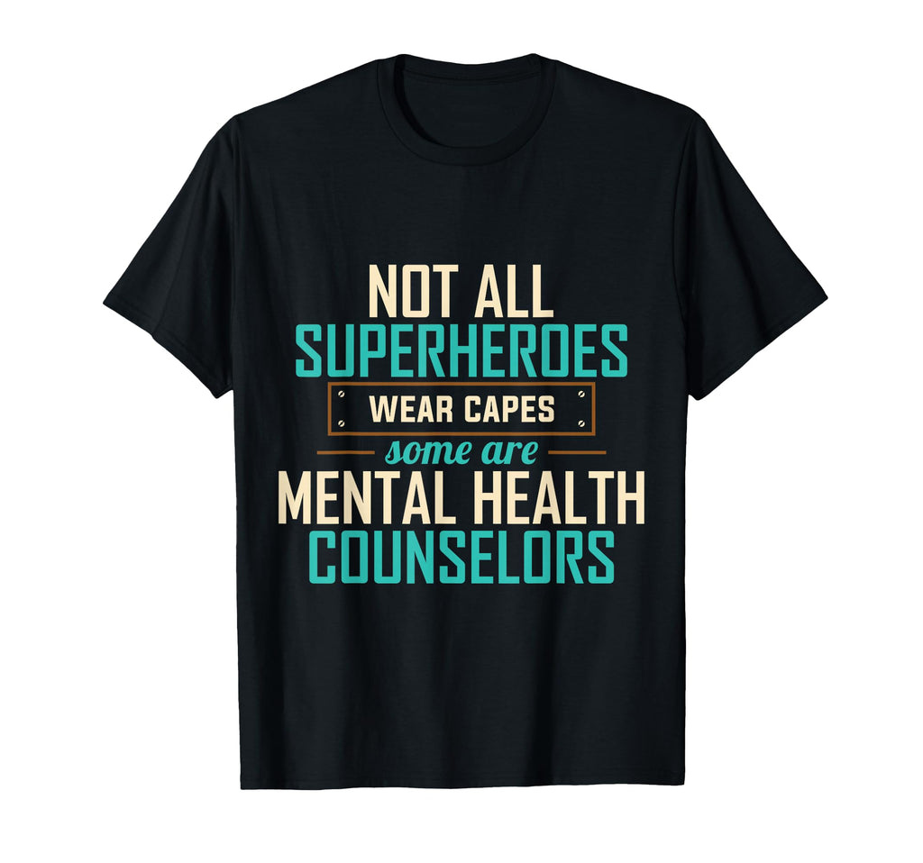 Mental Health Counselor Superheroes T-Shirt - Graphic Print Men Women - T-Shirt, Sweatshirt, Hoodie