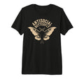 Antisocial Butterfly Tri Blend T-Shirt - Aesthetic Graphic for Adults - T-Shirt, Sweatshirt, Hoodie