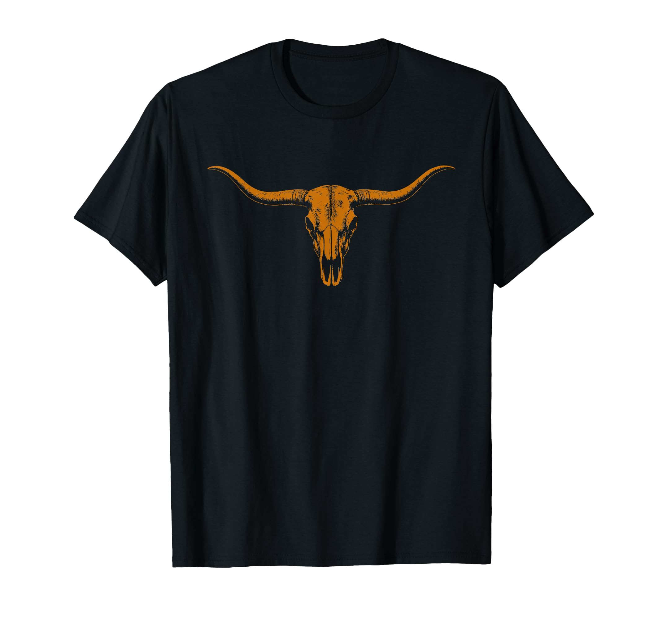 Cow Skull Cowgirl Cowboy Texas T-Shirt - Unique Graphic for Adults - T-Shirt, Sweatshirt, Hoodie