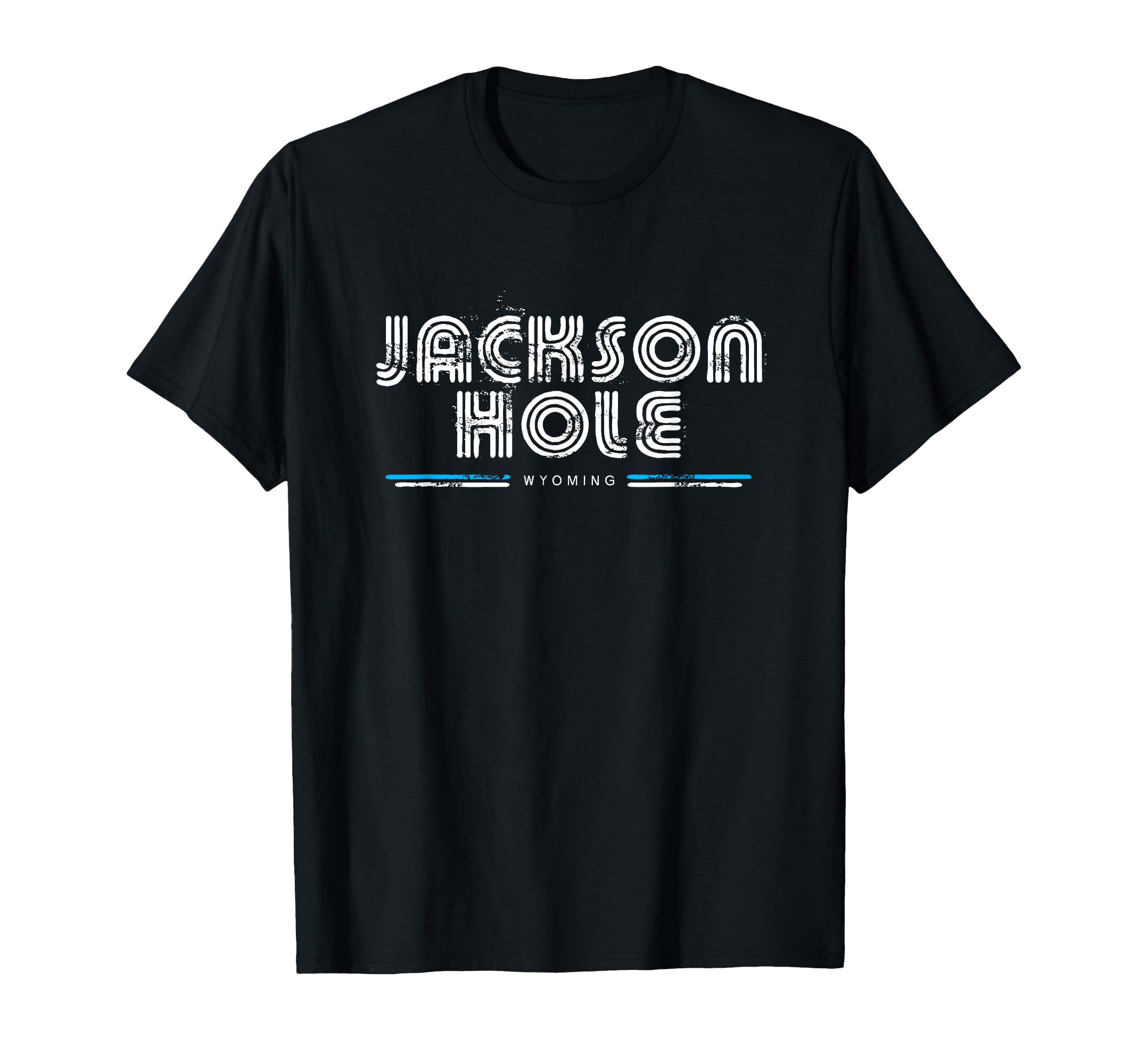 Jackson Hole Wyoming Wy 70S 80S Type T-Shirt - Trendy Graphic for Adults - T-Shirt, Sweatshirt, Hoodie