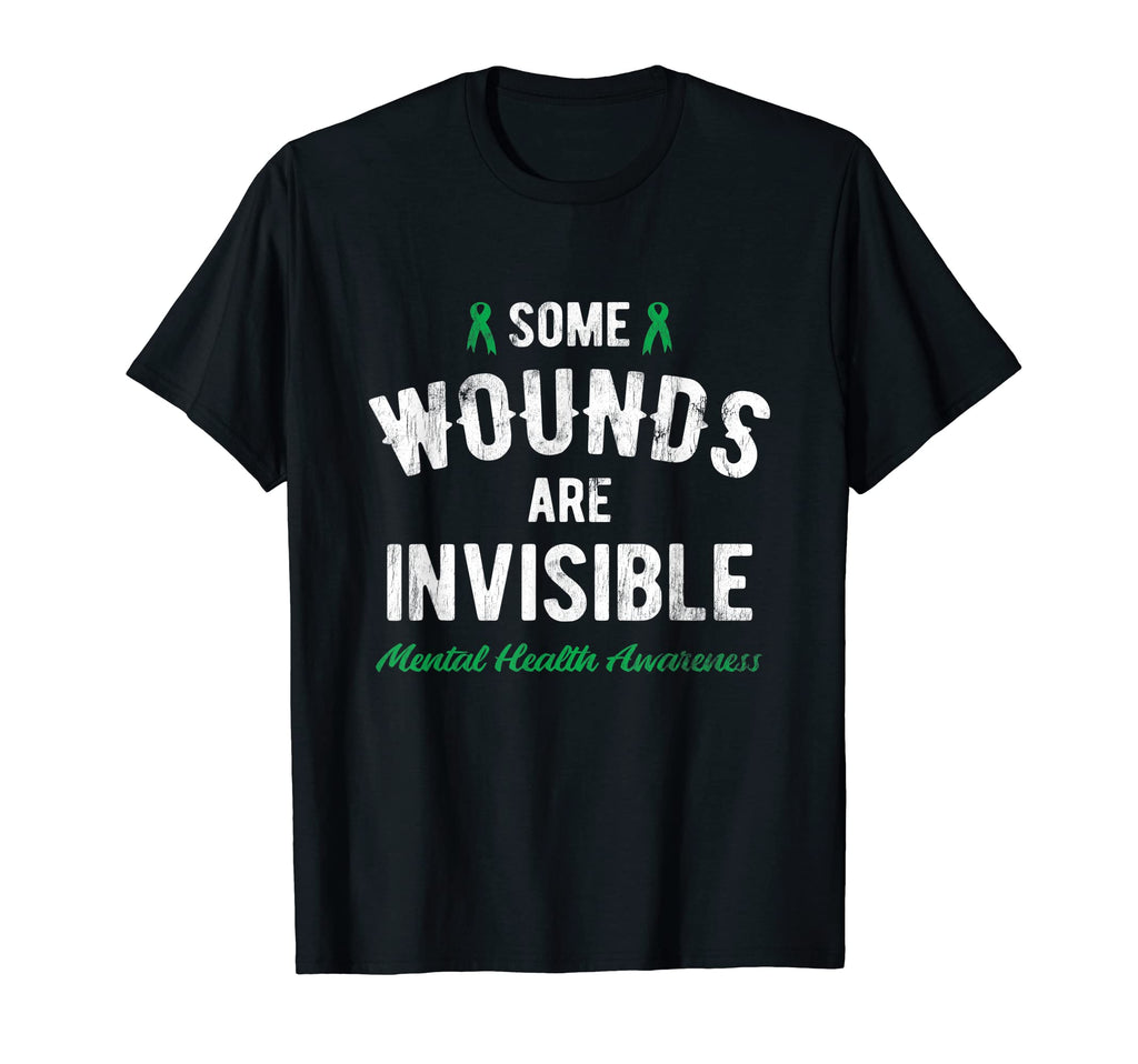 Some Wounds Are Invisible Mental T-Shirt - Streetwear Style for Adults - T-Shirt, Sweatshirt, Hoodie
