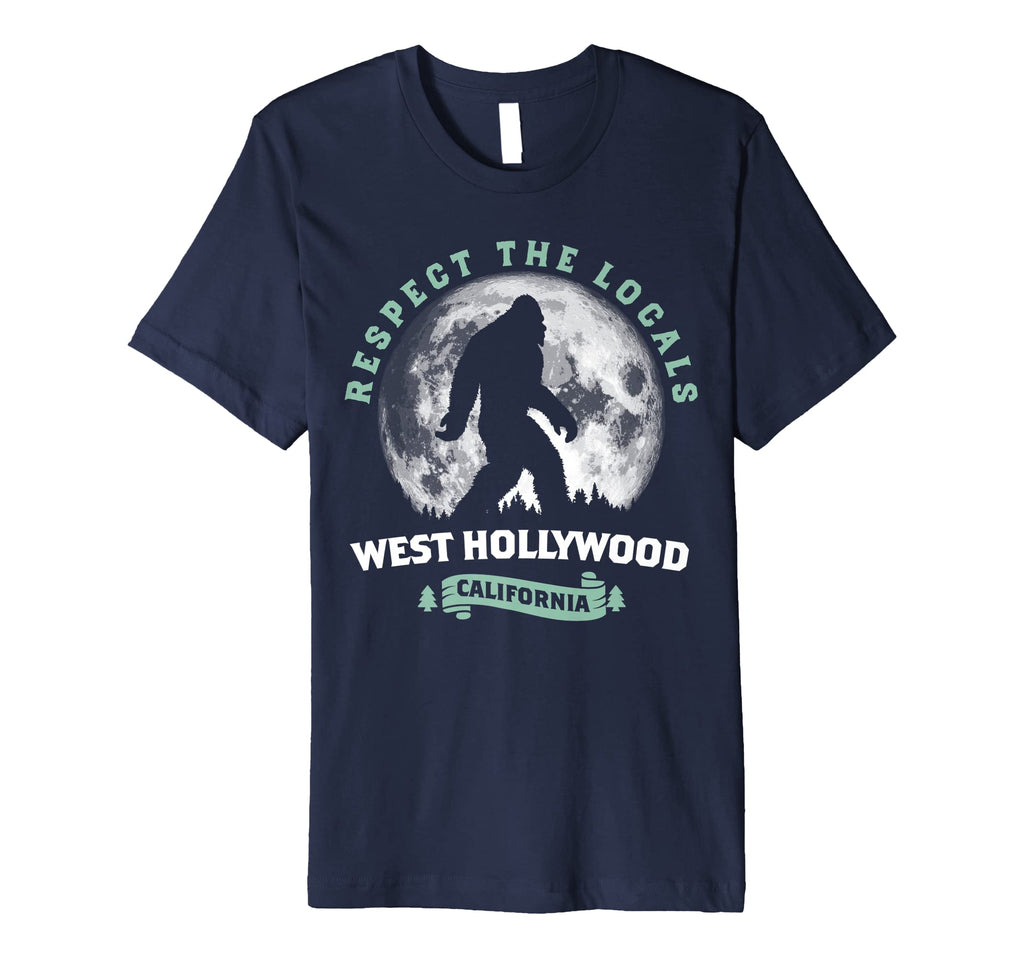 West Hollywood California Bigfoot T-Shirt - Streetwear Style for Adults - T-Shirt, Sweatshirt, Hoodie