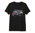 1968 1972 Nova Ss American Usa Flag T-Shirt - Graphic Print for Adults - T-Shirt, Sweatshirt, Hoodie