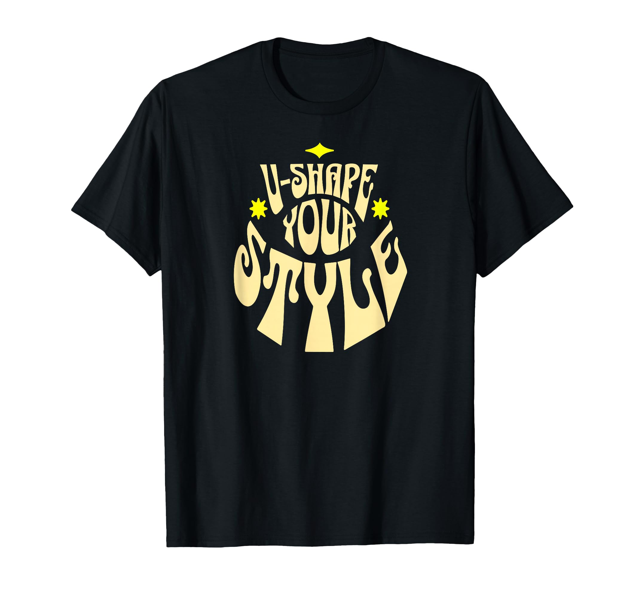 U Shape Your Expression Groovy T-Shirt - Novelty Apparel for Adults - T-Shirt, Sweatshirt, Hoodie
