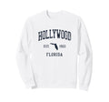 Hollywood Fl Jn1 Athletic Blue Sweatshirt - Streetwear Style Men Women - T-Shirt, Sweatshirt, Hoodie