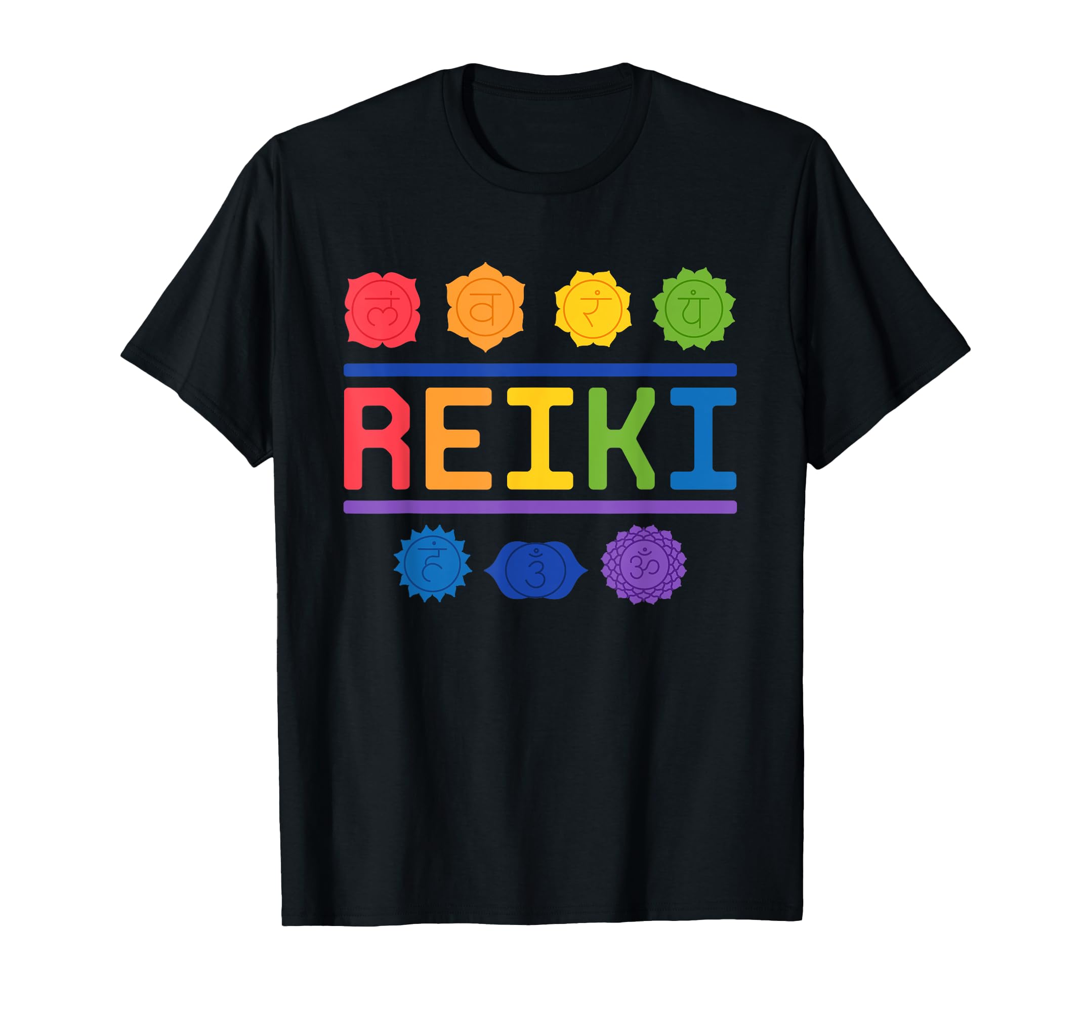 Reiki Master Yoga Chakra Japanese T-Shirt - Fun Novelty Design Men Women - T-Shirt, Sweatshirt, Hoodie