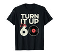 Vinyl Record Player 60Th Birthday Vinyl T-Shirt - Trendy Graphic Unisex - T-Shirt, Sweatshirt, Hoodie