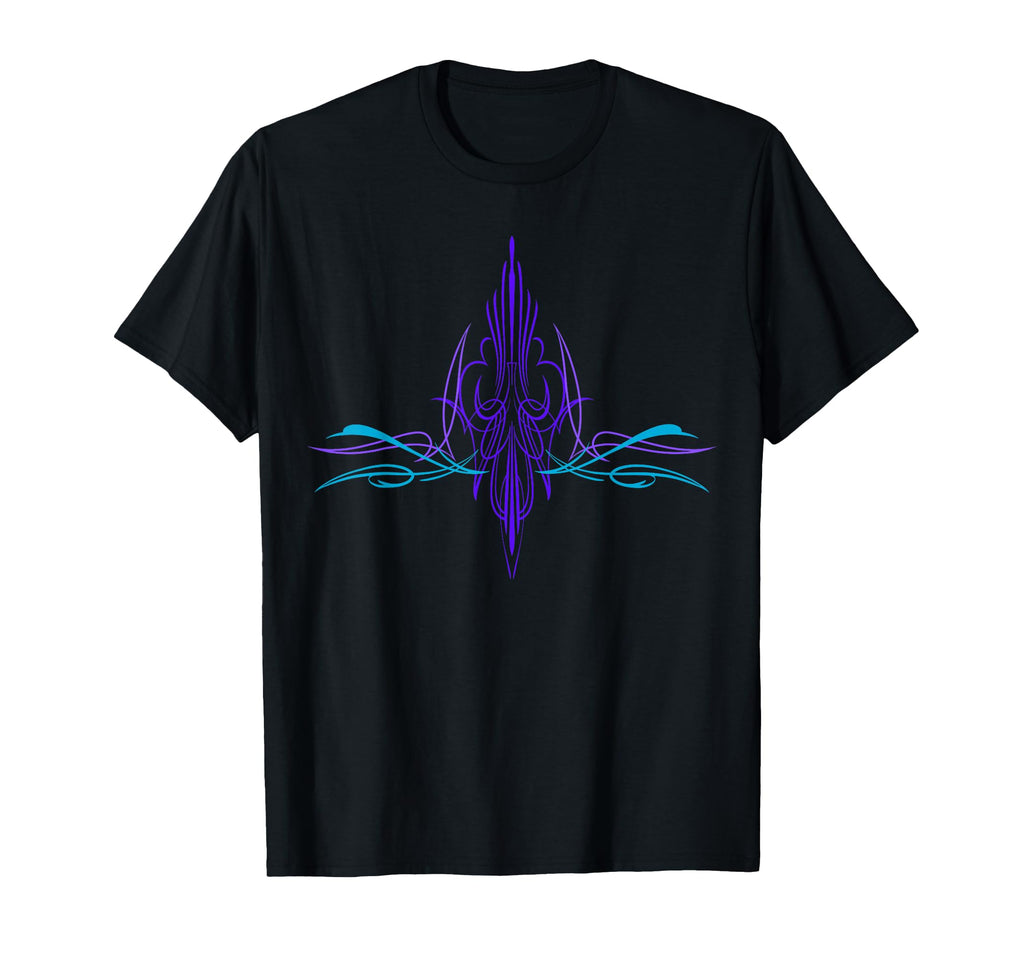 Pinstripes Co Pinstripe Hot Rod Art Mens T-Shirt - Unique Graphic Unisex - T-Shirt, Sweatshirt, Hoodie