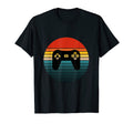 Video Gaming Sunset Gamer Sun Controller T-Shirt - Custom Art Print Unisex - T-Shirt, Sweatshirt, Hoodie