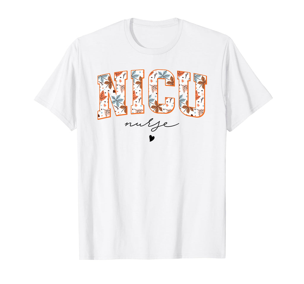 Floral Nicu Nurse Neonatal T-Shirt - Casual Everyday Wear for Adults - T-Shirt, Sweatshirt, Hoodie