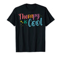 Therapist Psychology Lover Therapy Is T-Shirt - Aesthetic Graphic Unisex - T-Shirt, Sweatshirt, Hoodie