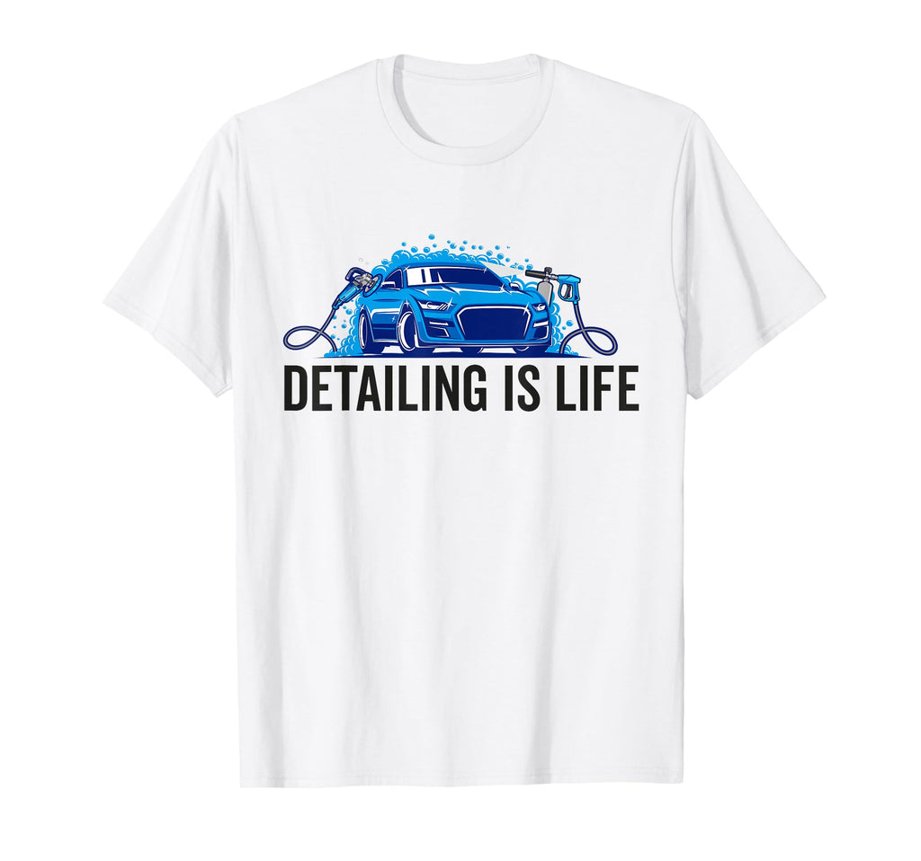 Auto Detailer Car Detailing Car Washer T-Shirt - Novelty Apparel for Adults - T-Shirt, Sweatshirt, Hoodie