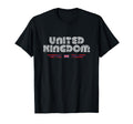 United Kingdom Uk 70S 80S Type Flag T-Shirt - Aesthetic Graphic Unisex - T-Shirt, Sweatshirt, Hoodie