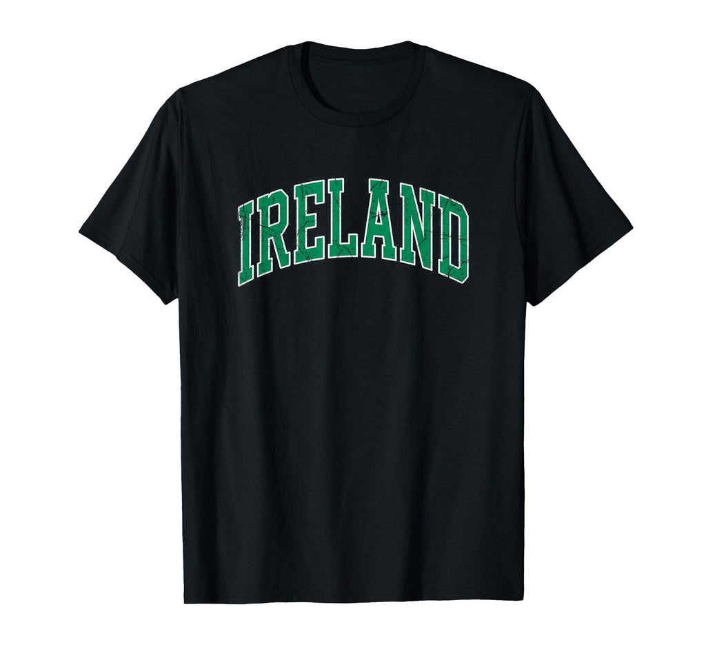 Ireland Flag Typography Souvenir T-Shirt - Trendy Graphic for Adults - T-Shirt, Sweatshirt, Hoodie