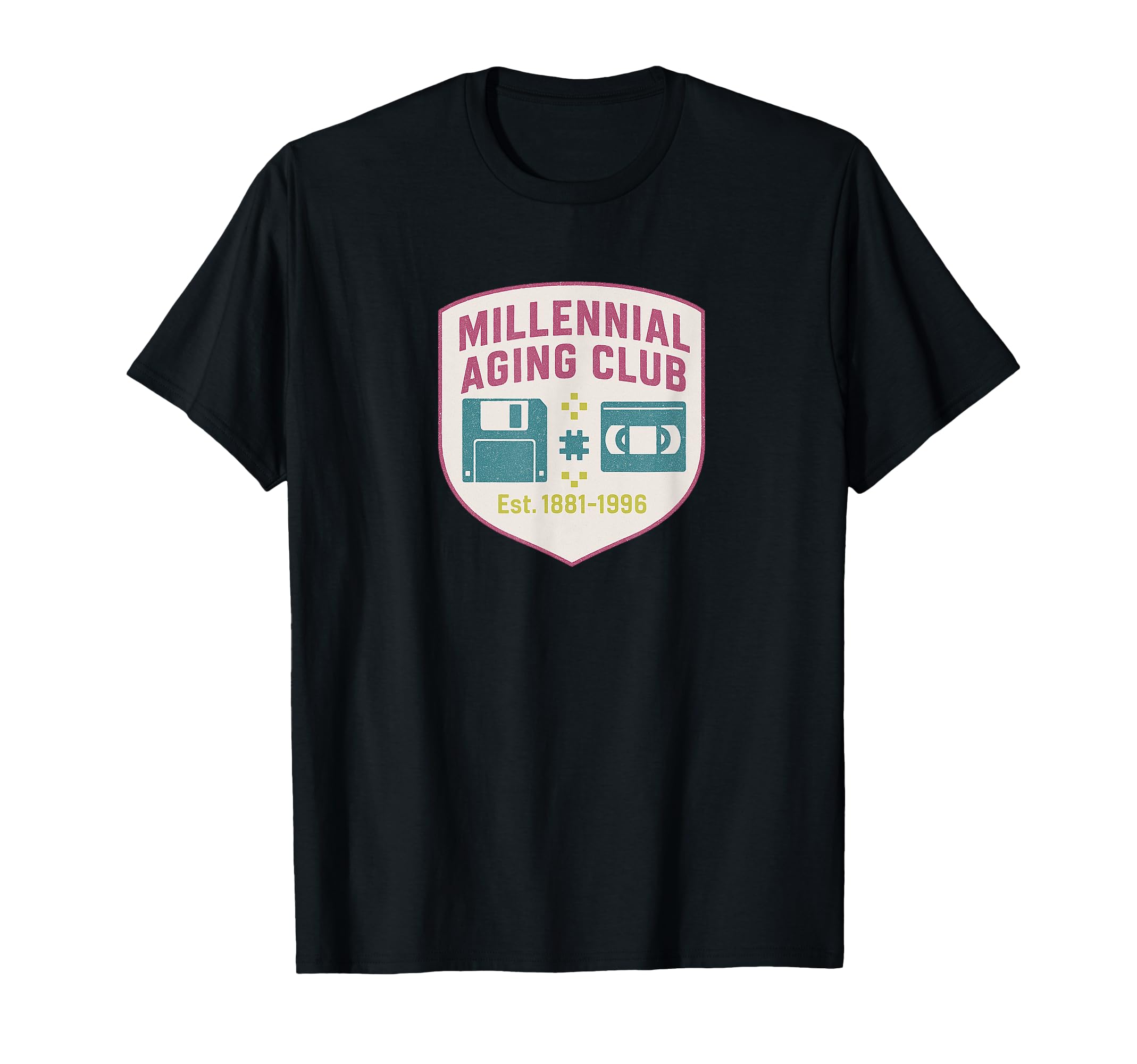 Nostalgia Millennials Funny Aging T-Shirt - Minimalist Print for Adults - T-Shirt, Sweatshirt, Hoodie