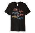 Muscle Car Artwork Car Show Enthusiasts T-Shirt - Minimalist Print Unisex - T-Shirt, Sweatshirt, Hoodie