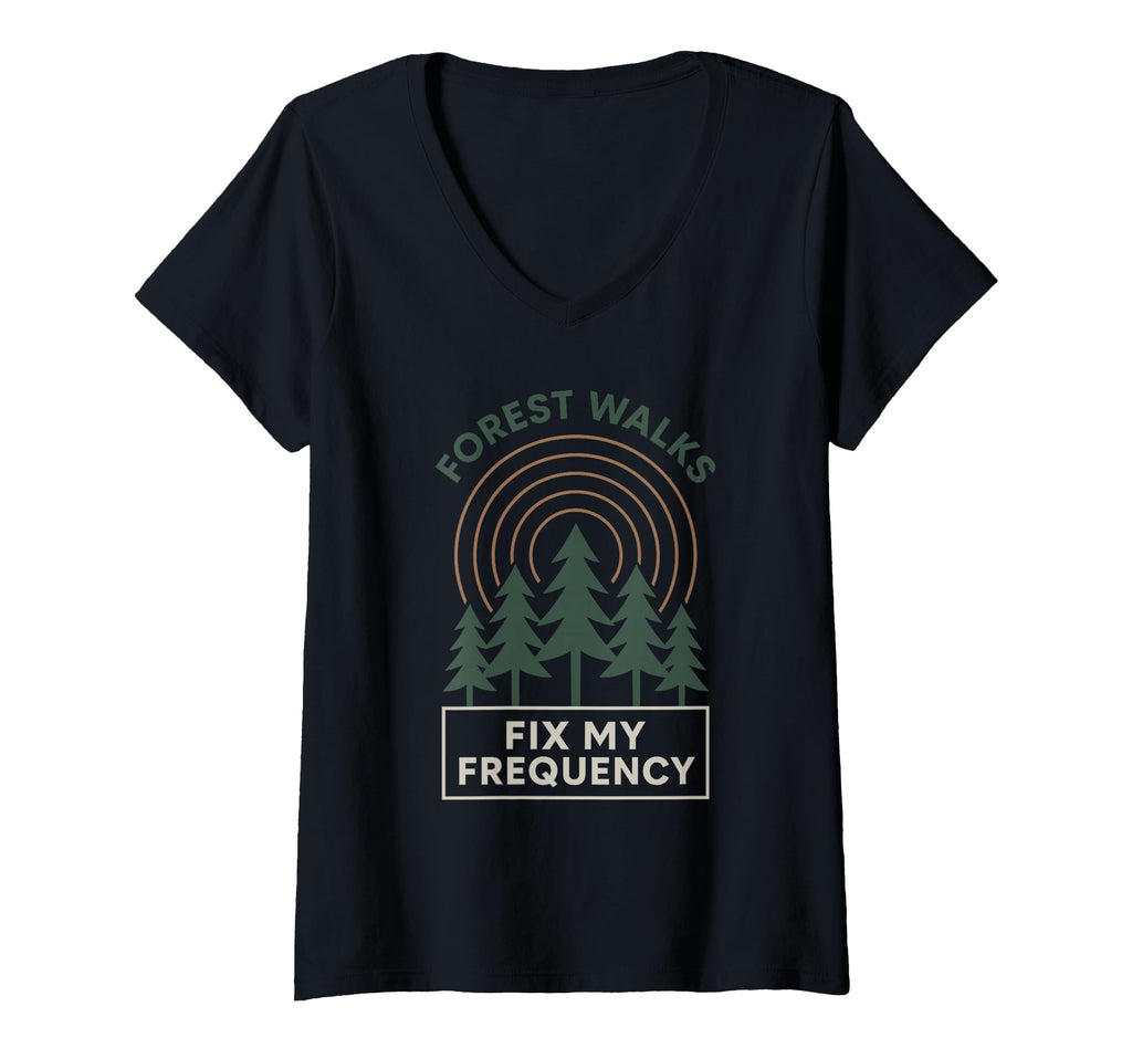 Womens Forest Walk Overthinker T-Shirt - Custom Art Print for Adults - T-Shirt, Sweatshirt, Hoodie