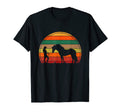 Horse Rider Western Halter Horse Sunset T-Shirt - Aesthetic Graphic Unisex - T-Shirt, Sweatshirt, Hoodie