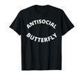 Antisocial Butterfly T-Shirt - Custom Art Print Men Women - T-Shirt, Sweatshirt, Hoodie