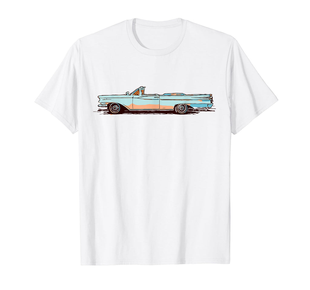 Nostalgia Car Auto Pop Art Gift T-Shirt - Aesthetic Graphic for Adults - T-Shirt, Sweatshirt, Hoodie