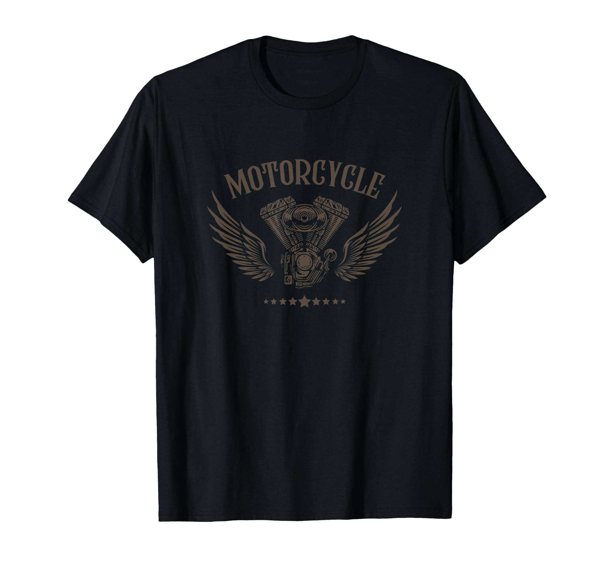 Motorcycle Engine Wings Biker Rider T-Shirt - Novelty Apparel Unisex - T-Shirt, Sweatshirt, Hoodie