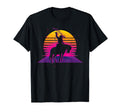 Vaporwave Country Western Horseback T-Shirt - Aesthetic Graphic Men Women - T-Shirt, Sweatshirt, Hoodie