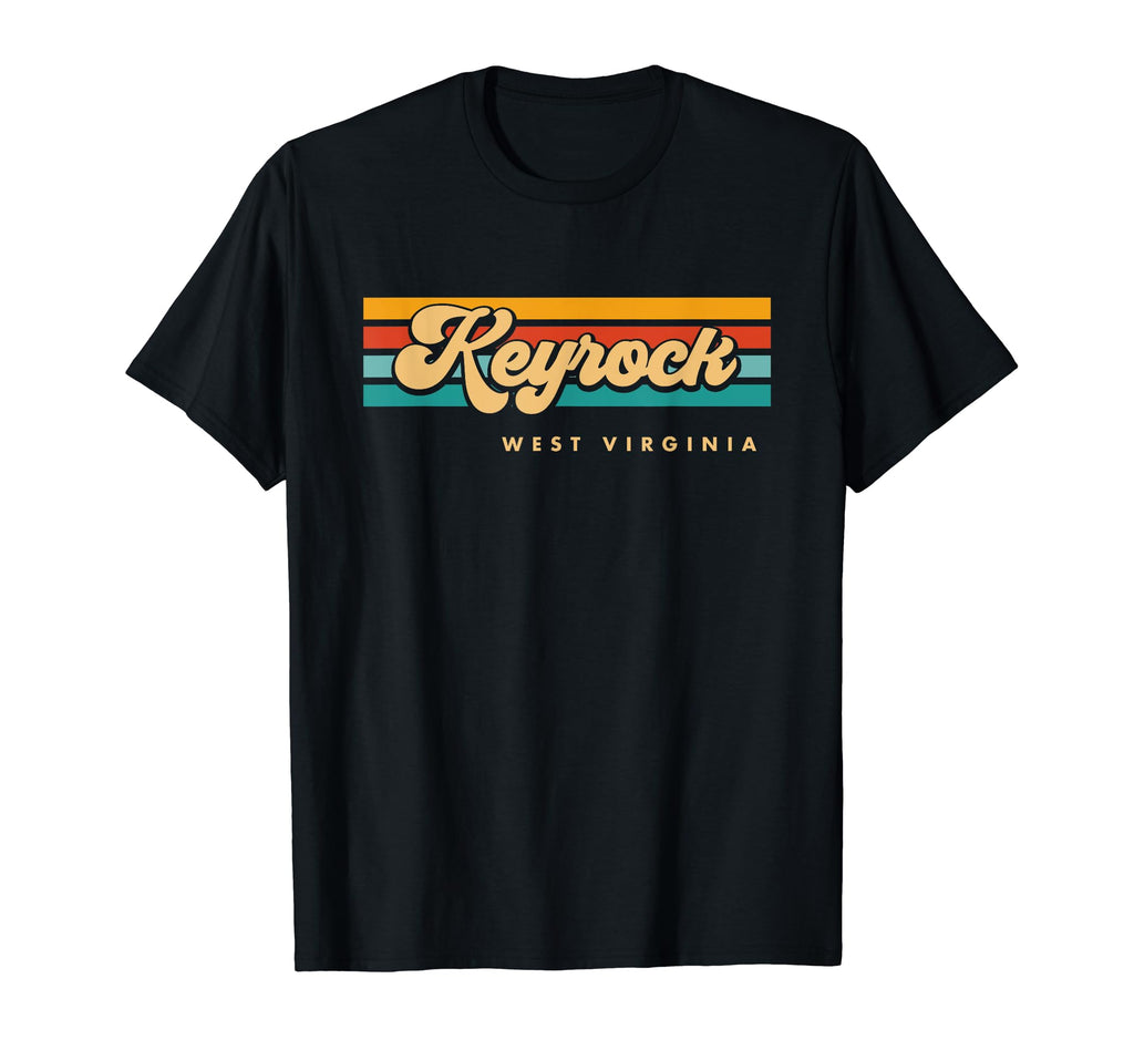 Sunset Stripes Keyrock West T-Shirt - Casual Everyday Wear Men Women - T-Shirt, Sweatshirt, Hoodie