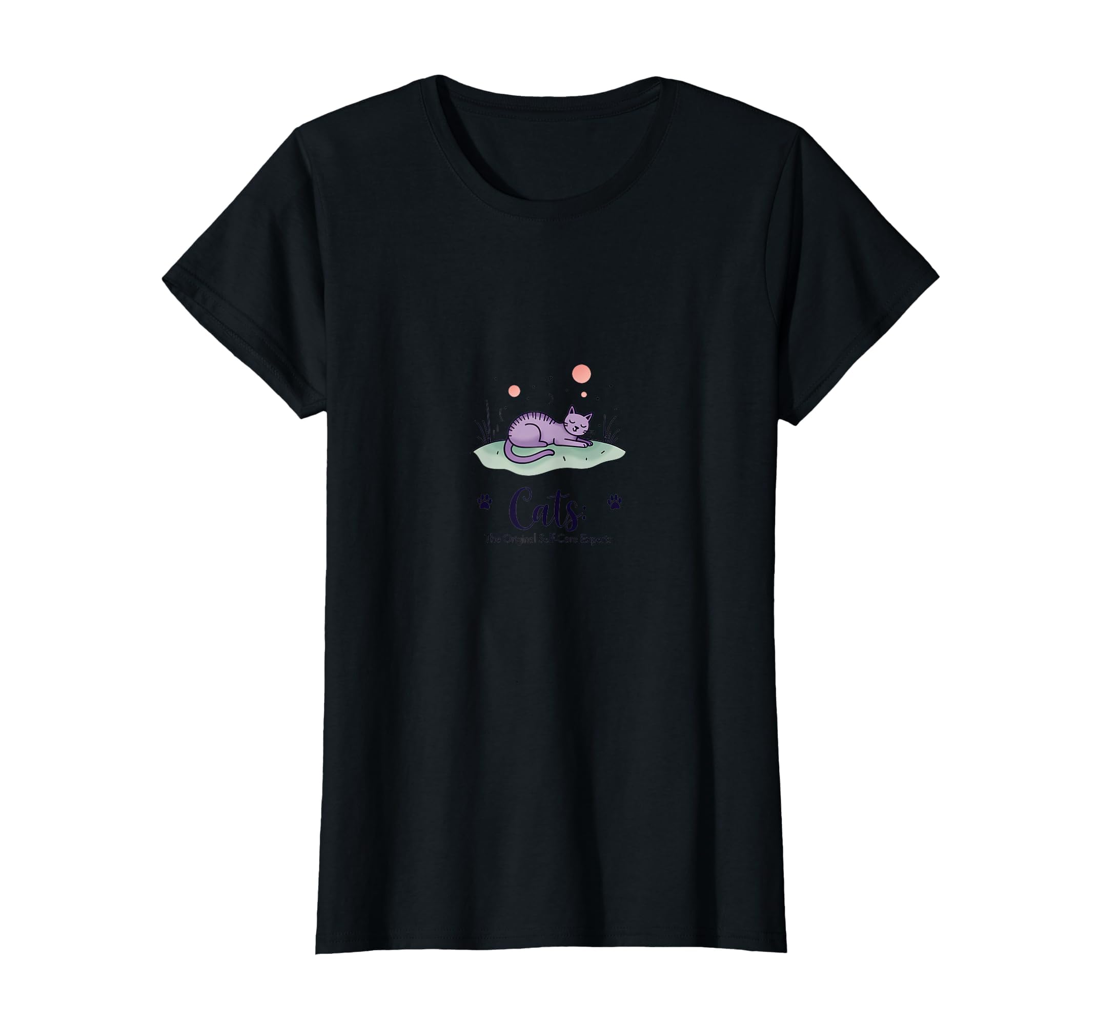 Cats Original Self Care Experts Funny T-Shirt - Novelty Apparel for Adults - T-Shirt, Sweatshirt, Hoodie