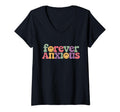 Womens Forever Anxious Typography T-Shirt - Graphic Print Men Women - T-Shirt, Sweatshirt, Hoodie