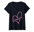 Overthinker Heart Funny Gift V Neck T-Shirt - Fun Novelty Design Men Women - T-Shirt, Sweatshirt, Hoodie