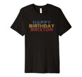 Happy Birthday Brixton Personalized T-Shirt - Custom Art Print Men Women - T-Shirt, Sweatshirt, Hoodie