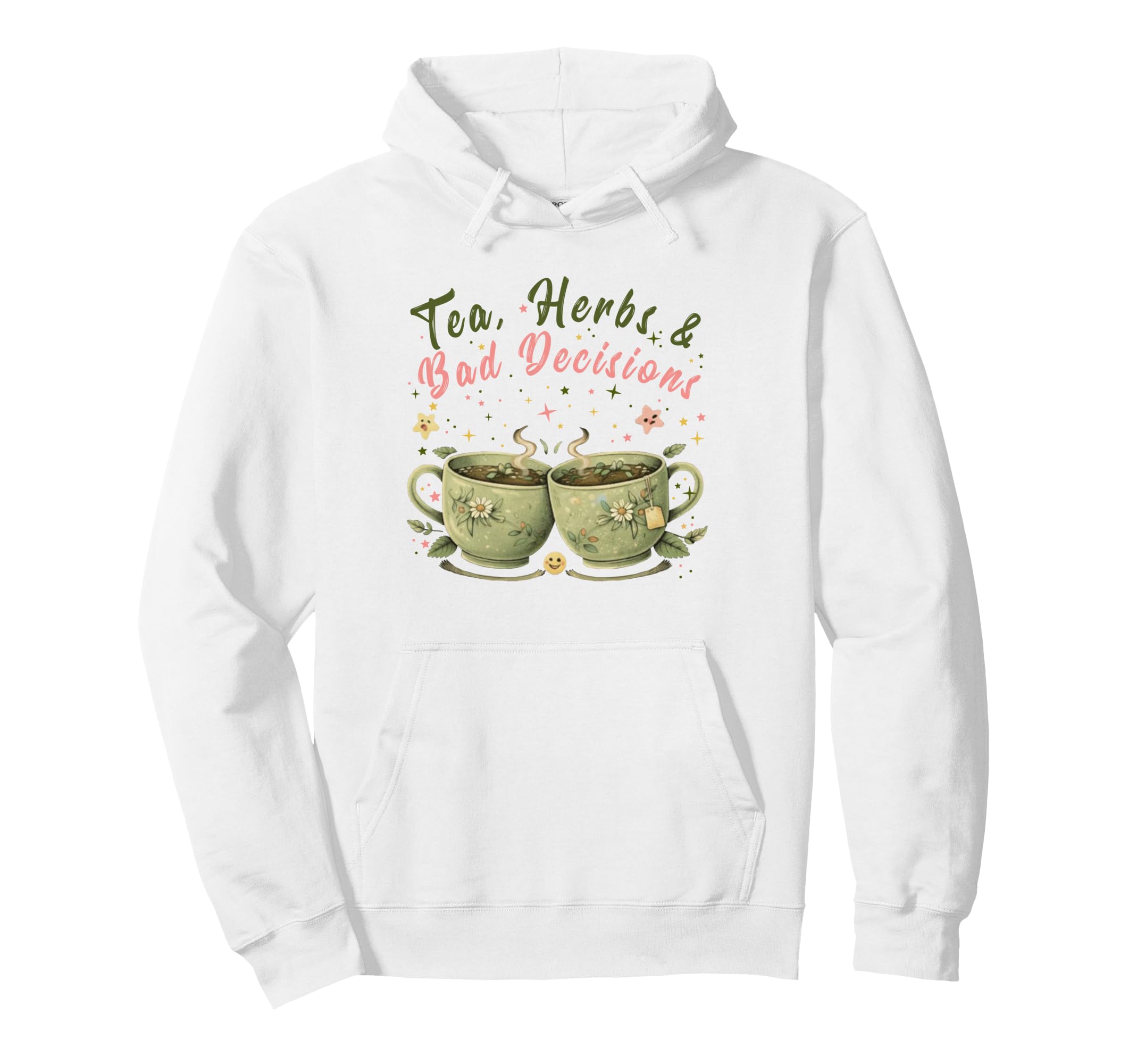 Funny Wellness Vibes Aesthetic Tea Hoodie - Streetwear Style Men Women - T-Shirt, Sweatshirt, Hoodie