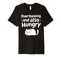 Hungry Overthinker Food Anxiety Hoodie - Graphic Print for Adults - T-Shirt, Sweatshirt, Hoodie