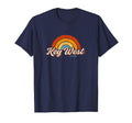 Key West Florida Fl Rainbow 70S T-Shirt - Novelty Apparel for Adults - T-Shirt, Sweatshirt, Hoodie