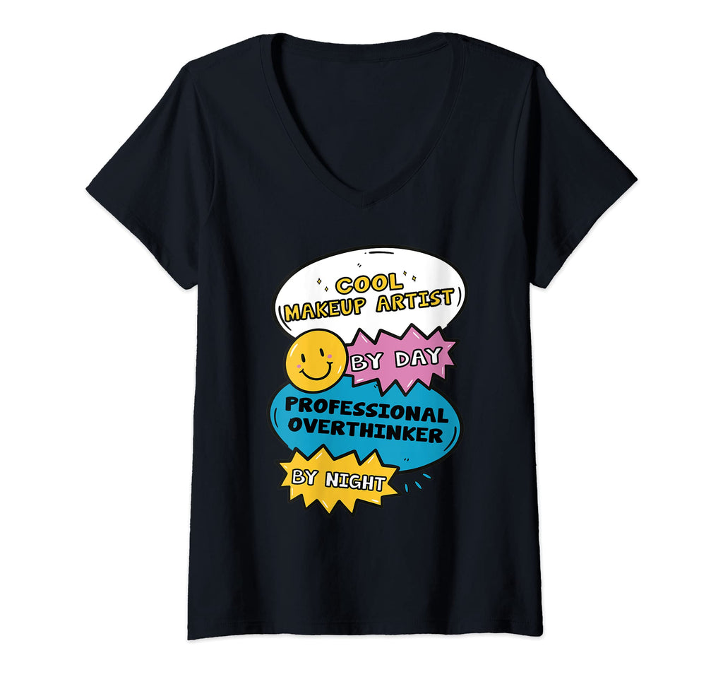Womens Makeup Artist Day Professional T-Shirt - Novelty Apparel for Adults - T-Shirt, Sweatshirt, Hoodie