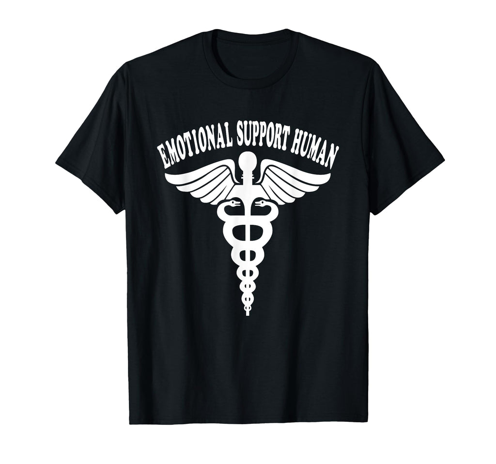 Emotional Support Human Service Dog T-Shirt - Aesthetic Graphic Unisex - T-Shirt, Sweatshirt, Hoodie