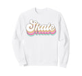 Ice Skate Figure Skating Roller Sweatshirt - Aesthetic Graphic Men Women - T-Shirt, Sweatshirt, Hoodie