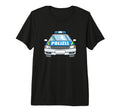 Polizeiauto German Police Car T-Shirt - Fun Novelty Design for Adults - T-Shirt, Sweatshirt, Hoodie