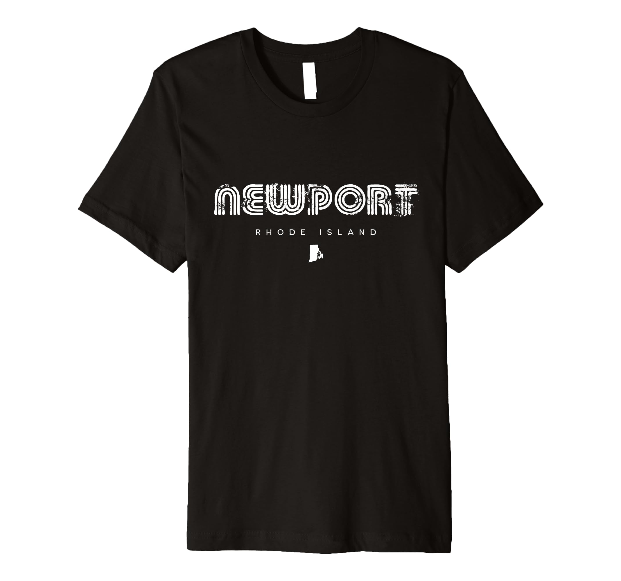 Newport Rhode Island Ri 70S 80S Type T-Shirt - Graphic Print for Adults - T-Shirt, Sweatshirt, Hoodie