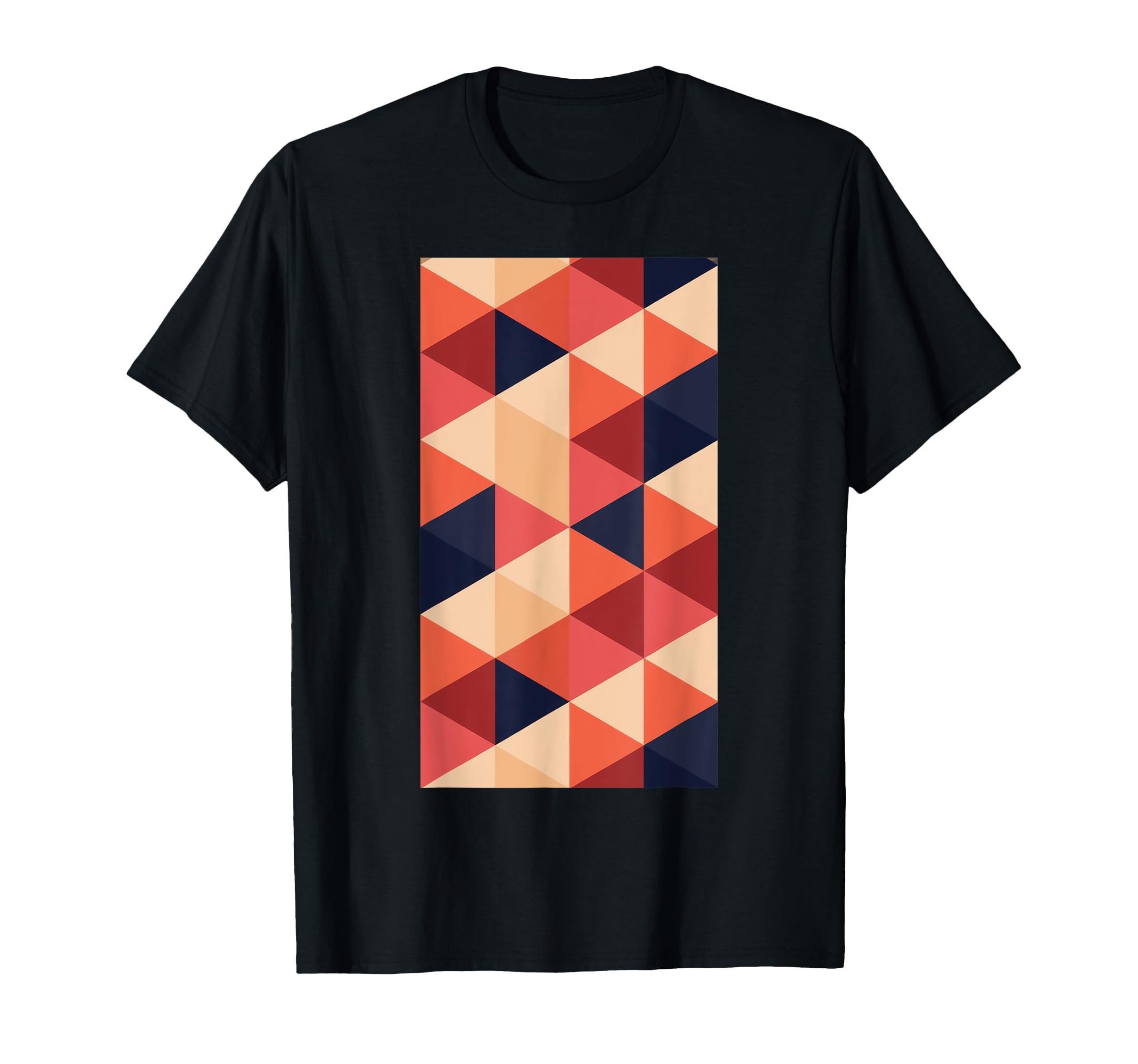 Pattern Geometric Geometry Repeat T-Shirt - Aesthetic Graphic Men Women - T-Shirt, Sweatshirt, Hoodie
