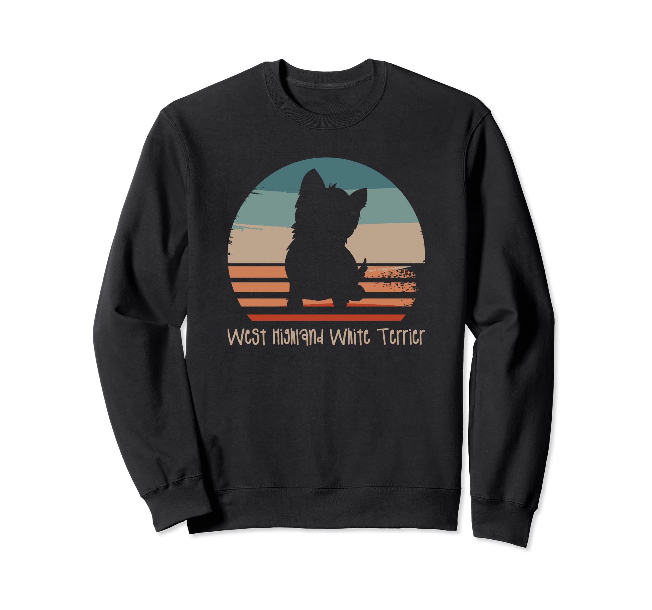 West Highland White Terrier Dog Lover Sweatshirt - Graphic Print Men Women - T-Shirt, Sweatshirt, Hoodie