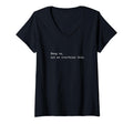 Womens Hang Let Me Overthink This V Neck T-Shirt - Minimalist Print Unisex - T-Shirt, Sweatshirt, Hoodie