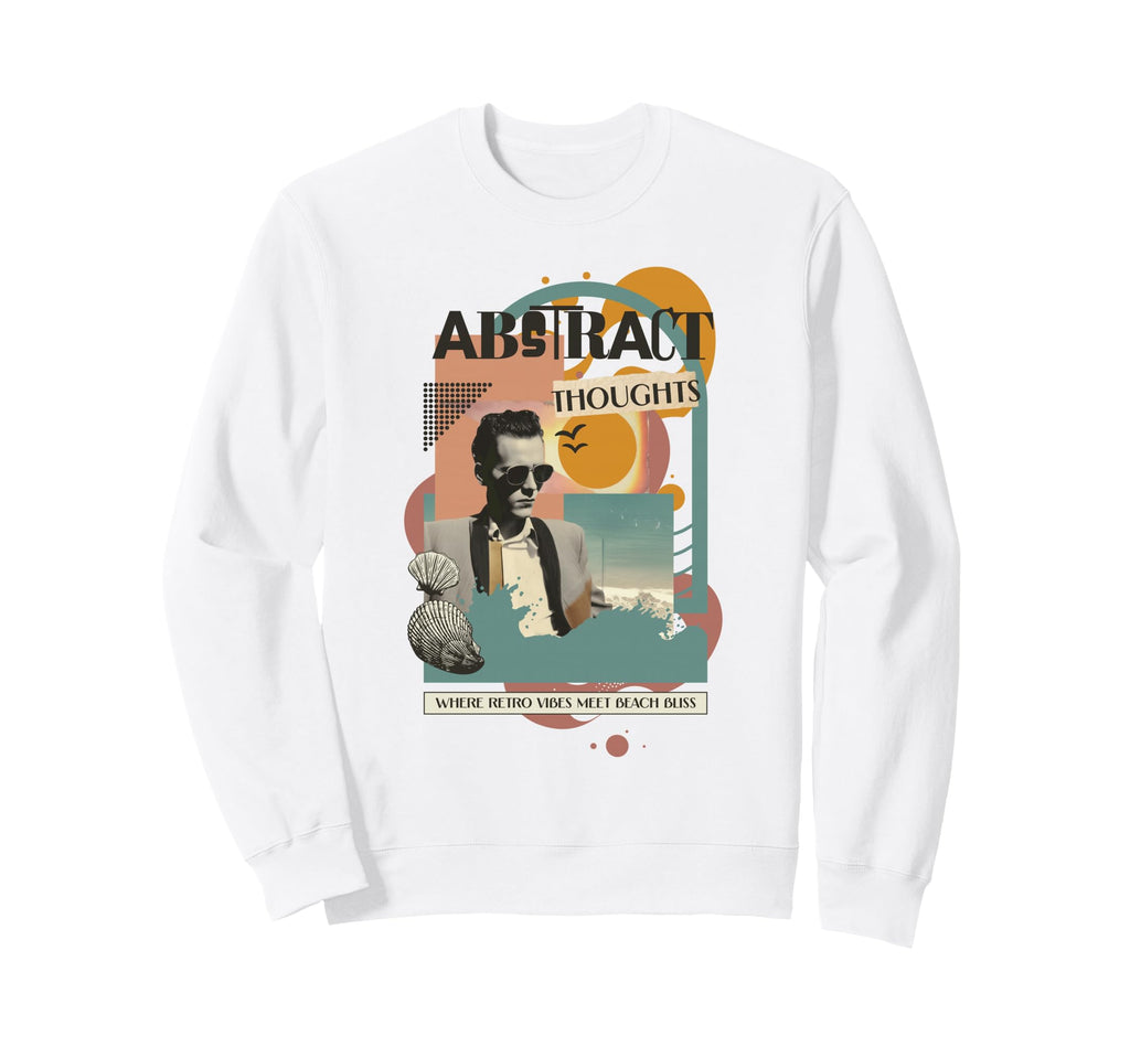Abstract Thoughts Collage Mixed Sweatshirt - Unique Graphic Men Women - T-Shirt, Sweatshirt, Hoodie