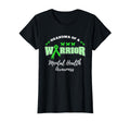 Grandma Warrior Mental Health Awareness T-Shirt - Novelty Apparel Unisex - T-Shirt, Sweatshirt, Hoodie