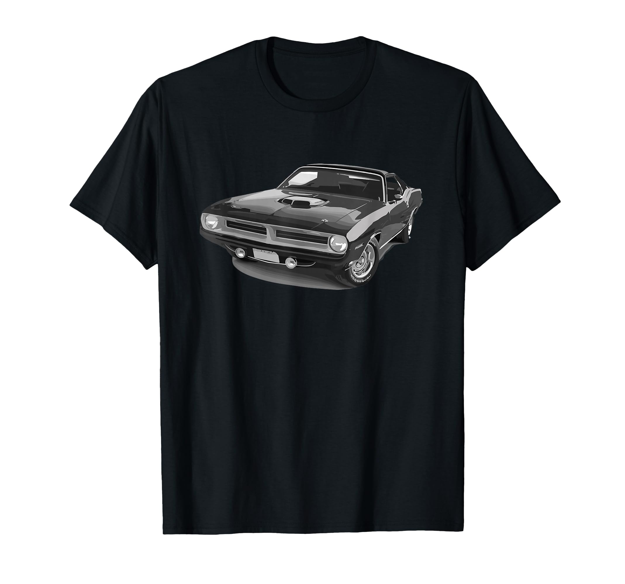 American Muscle Car 60S 70S Car T-Shirt - Aesthetic Graphic for Adults - T-Shirt, Sweatshirt, Hoodie