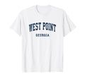 West Point Georgia Ga Athletic T-Shirt - Aesthetic Graphic for Adults - T-Shirt, Sweatshirt, Hoodie
