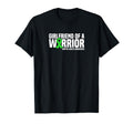 Girlfriend Warrior Green Ribbon Mental T-Shirt - Graphic Print Unisex - T-Shirt, Sweatshirt, Hoodie