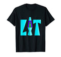 Lit Lava Lamp Drippy 80S 90S Graffiti T-Shirt - Minimalist Print Unisex - T-Shirt, Sweatshirt, Hoodie