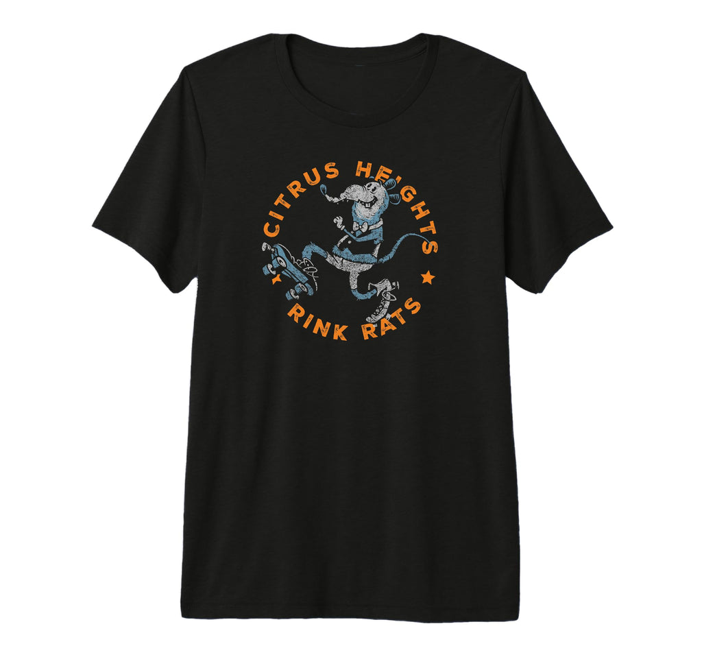 Rink Rat Citrus Heights Sacramento T-Shirt - Fun Novelty Design Unisex - T-Shirt, Sweatshirt, Hoodie